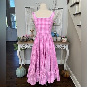 Jessakae Daze Dress - pink gingham - XXS